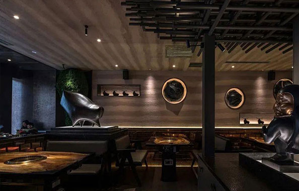 韓式燒烤店設(shè)計，顏值與品質(zhì)雙管齊下
