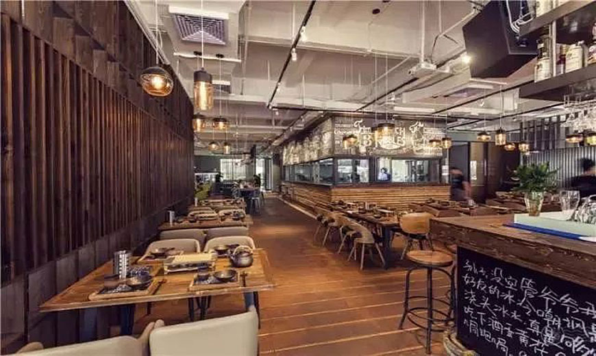 八佰燒烤店裝修風格