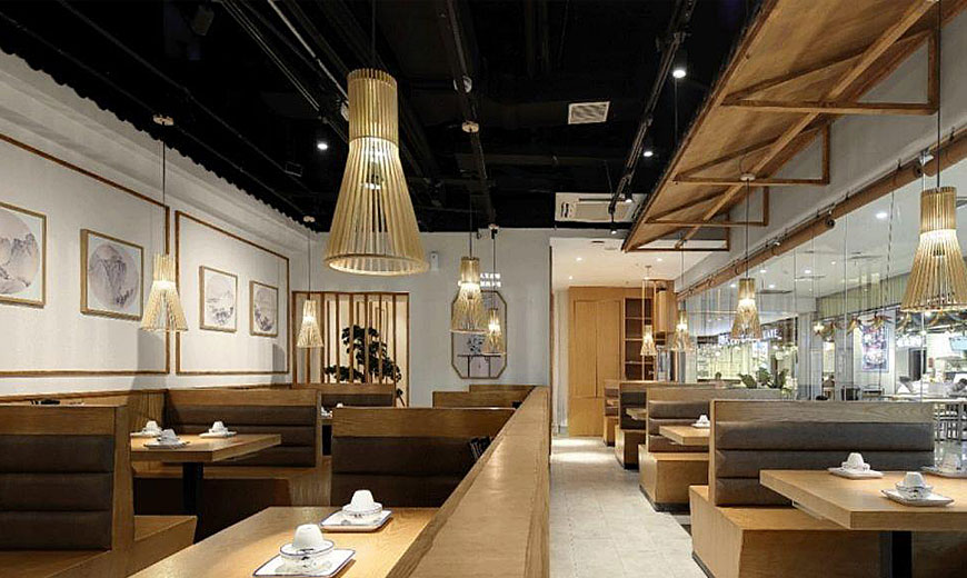 竹の屋日式料理店設計風格