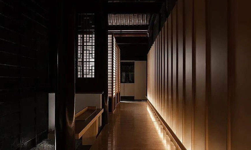 和古燒日式料理店裝修設(shè)計(jì)
