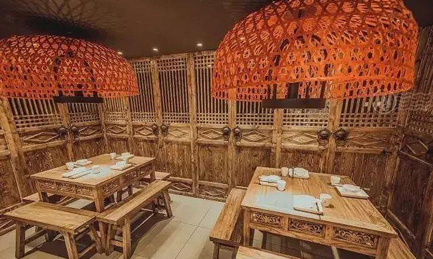 竹筷餐廳設(shè)計(jì)中國(guó)風(fēng)