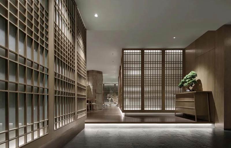 日本四葉料理高檔西餐廳空間設(shè)計-5
