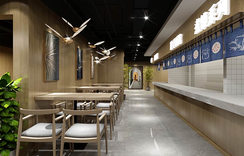 北京青雅美食城餐飲設(shè)計裝修-2