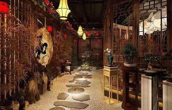 仿古中餐廳設(shè)計，情懷穿越而“肉身”在當(dāng)代