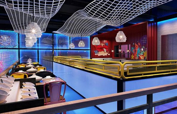 火鍋店軟裝設(shè)計，內(nèi)外兼修的裝飾更豐富