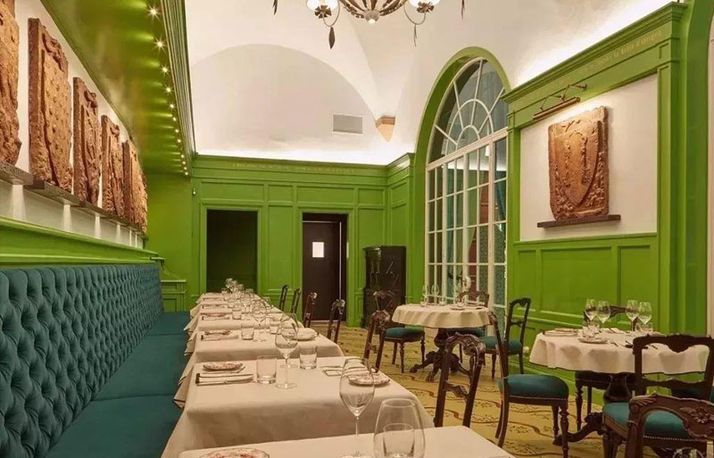 Gucci Osteria西餐廳店鋪裝修設(shè)計