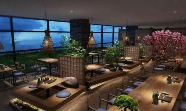 日式餐廳設(shè)計(jì)的優(yōu)雅，置身禪意遇寧?kù)o